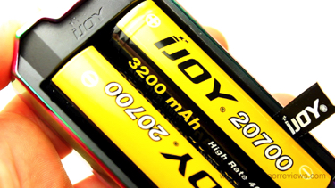 iJoy Zenith 3 Box Mod Install 20700 Batteries